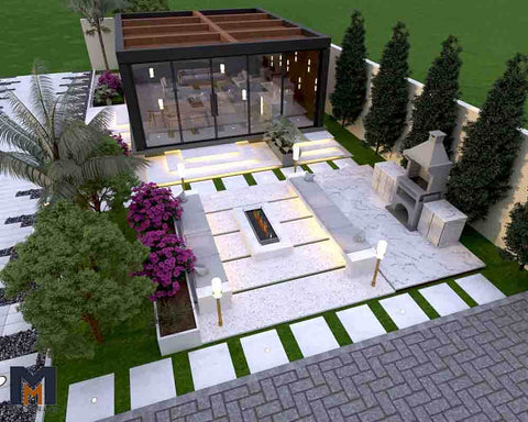 شركة تصميمات ديكورات للحدائق المنزلية في أبوظبي