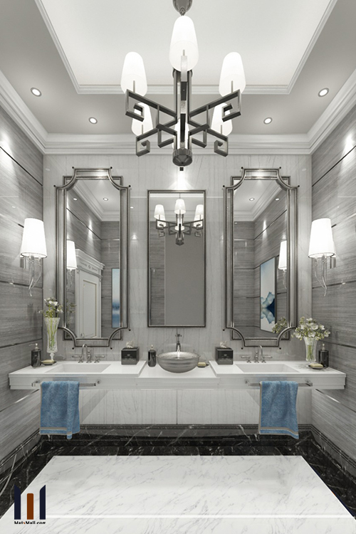 classic bathroom interior design