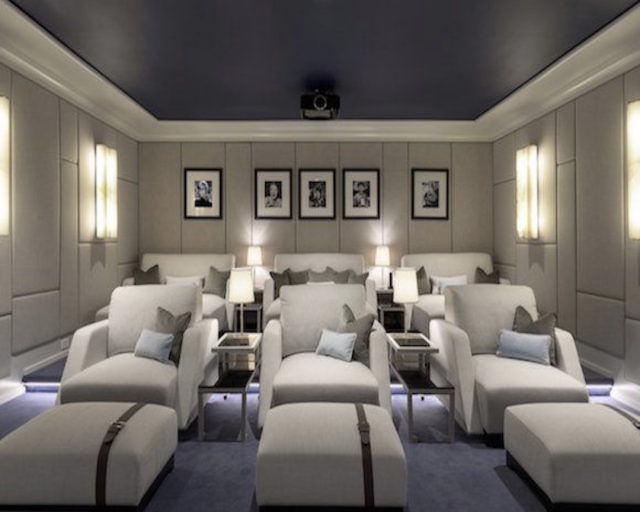 create a cinematic experience at home