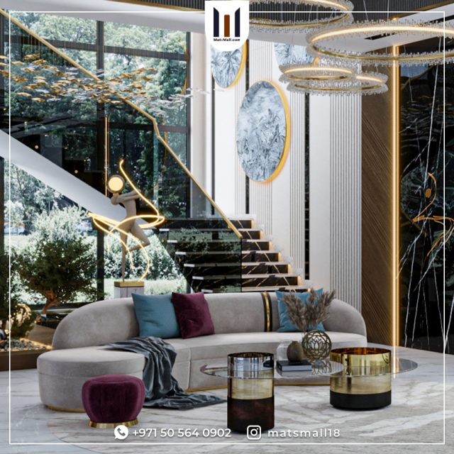 Interior Staircase Design in Sharjah