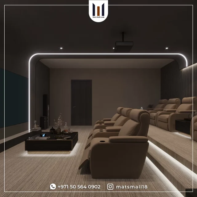 شركة تصميم غرف ترفيهية في رأس الخيمة