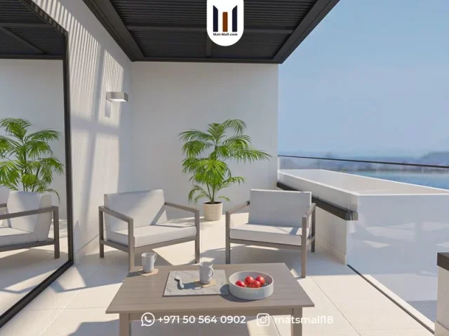 The Best 3D Luxury Balcony Design Company in Sharjah