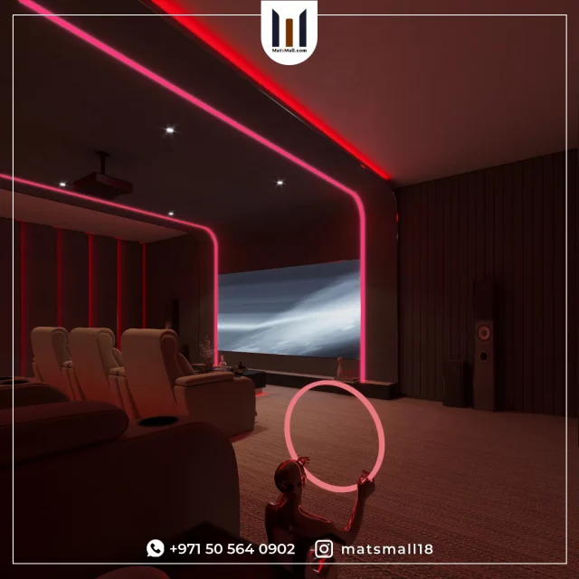 شركة تصميم غرف سينما في أبو ظبي