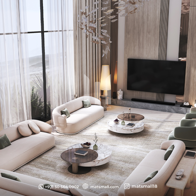 شركات تنفيذ ديكور في الشارقة: تصميم داخلي متميز