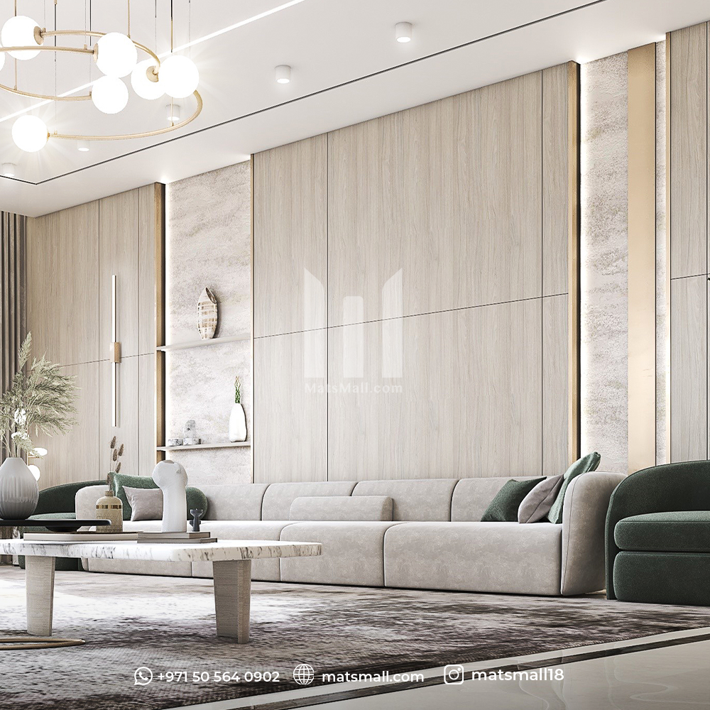 شركة تصميم ليفنج روم مودرن في رأس الخيمة