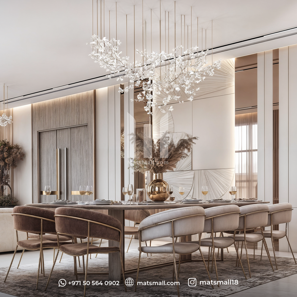شركة تصميم صالة مفتوحة مع المطبخ في الشارقة